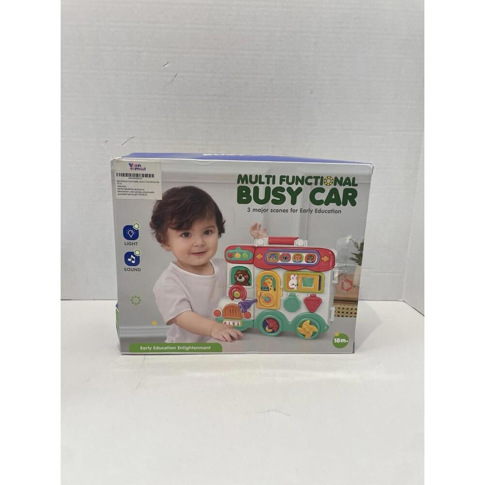 Vanvimen Busy Board Montessori Early Educational Toys